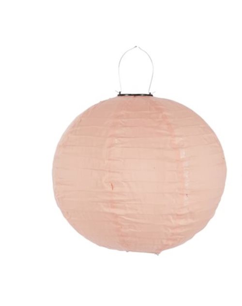 Kinesisk lampe i nye klæder med LED Ø41 cm - Peach